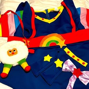 Rainbow Brite Halloween Costume Size 5x